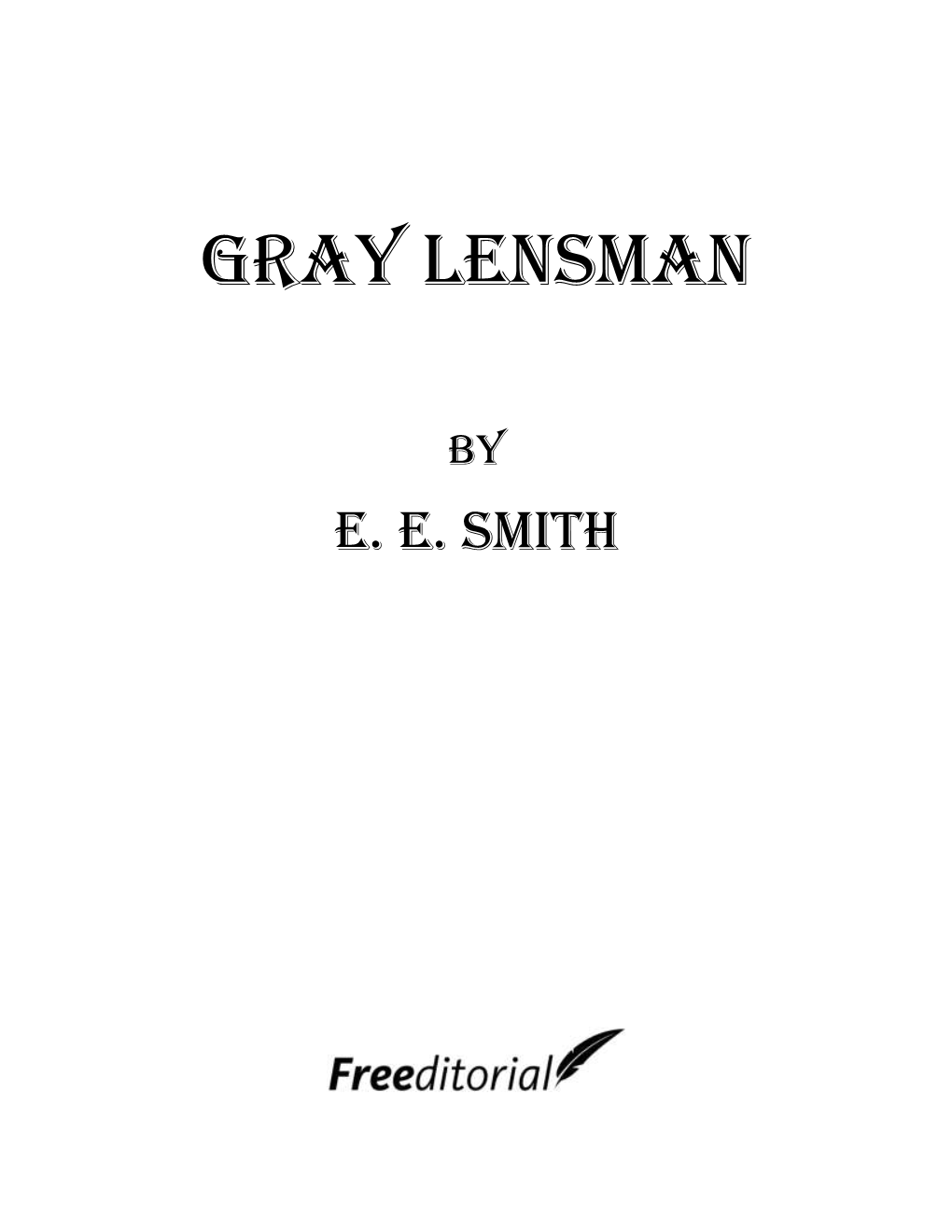 Gray Lensman