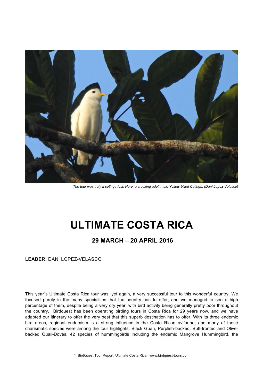 Ultimate Costa Rica