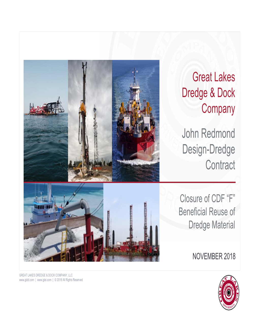 Great Lakes Dredge & Dock Company John Redmond Design-Dredge