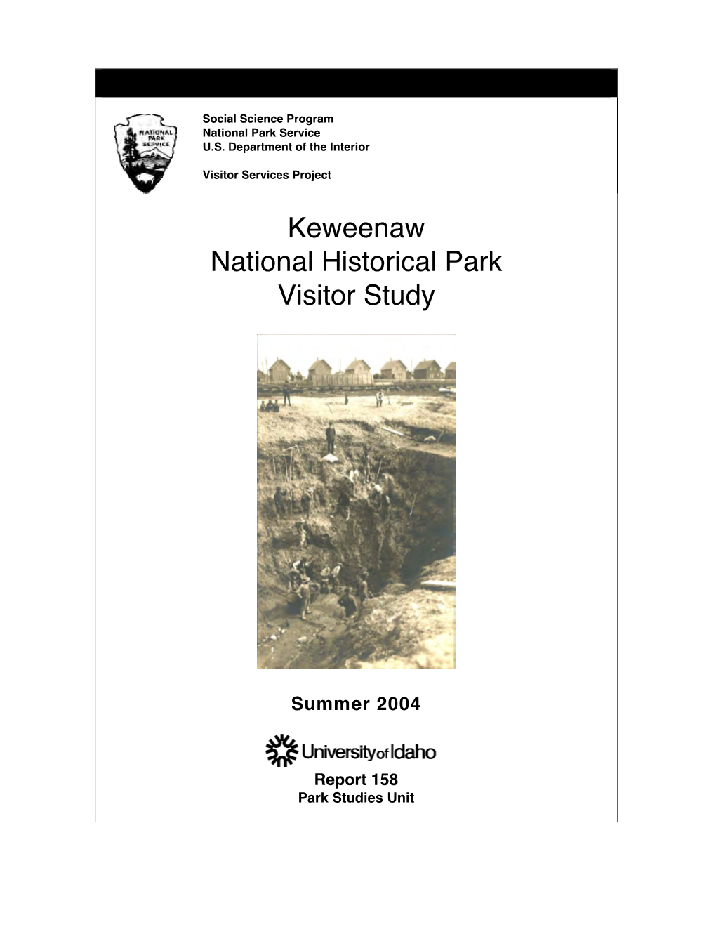 Keweenaw National Historical Park Visitor Study