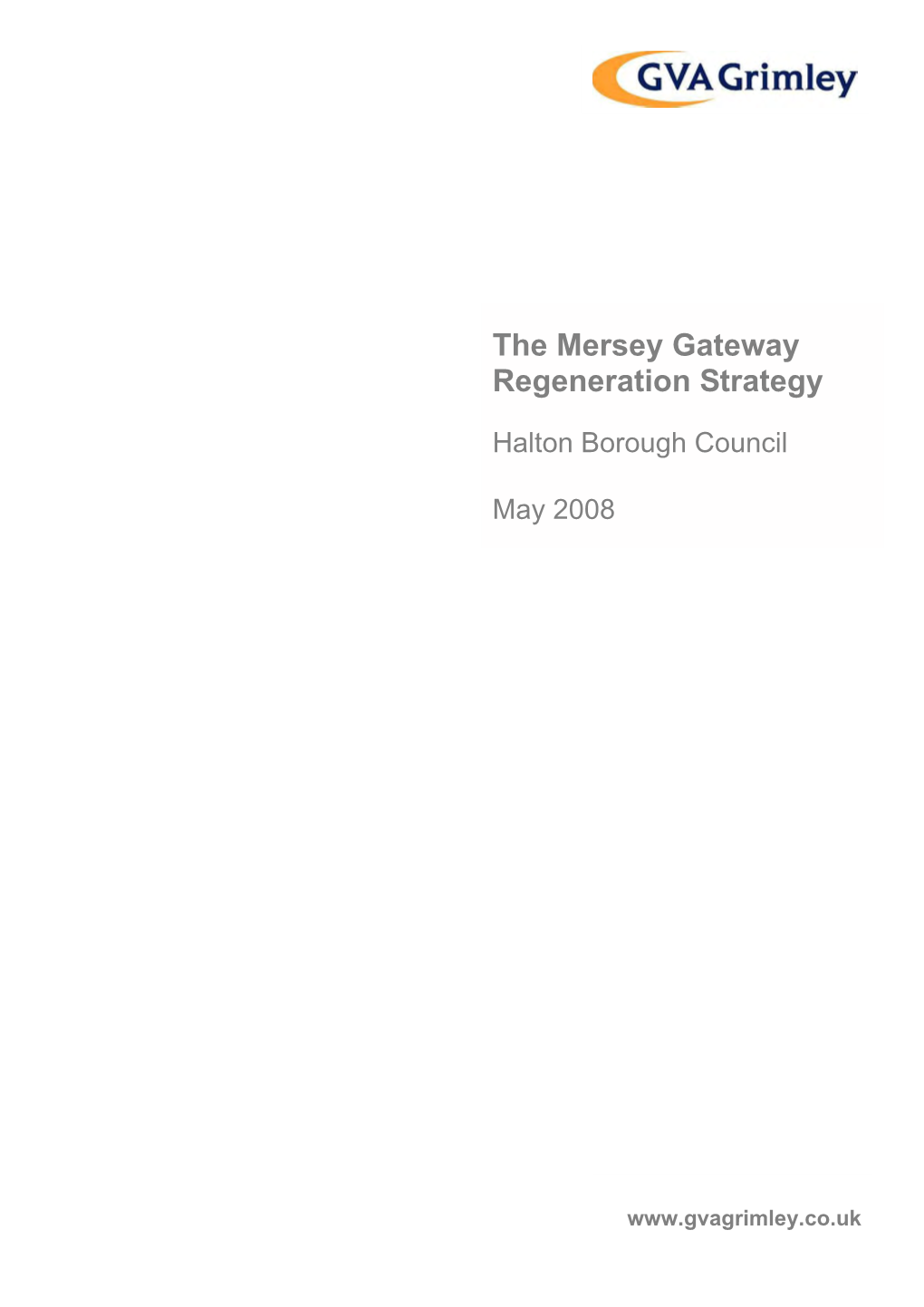 The Mersey Gateway Regeneration Strategy