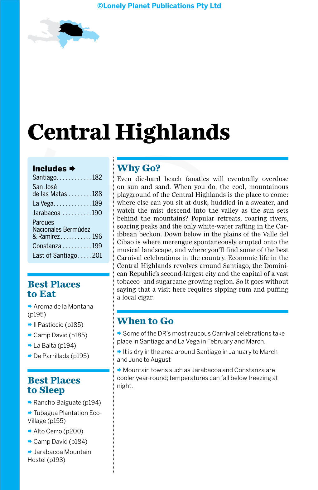 Central Highlands