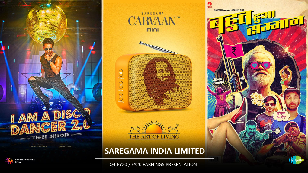 Saregama India Limited