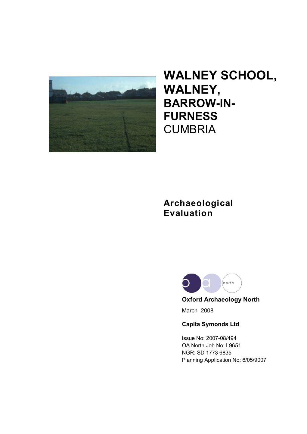 Walney School, Walney, Barrow-In- Furness Cumbria