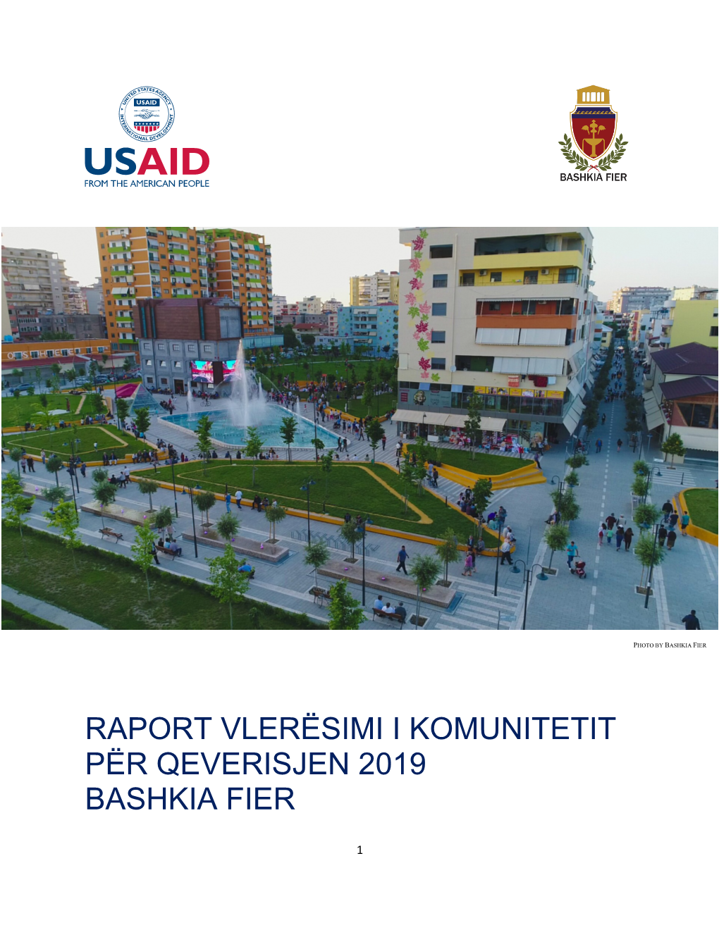 Raport Vlerësimi I Komunitetit Për Qeverisjen 2019 Bashkia Fier