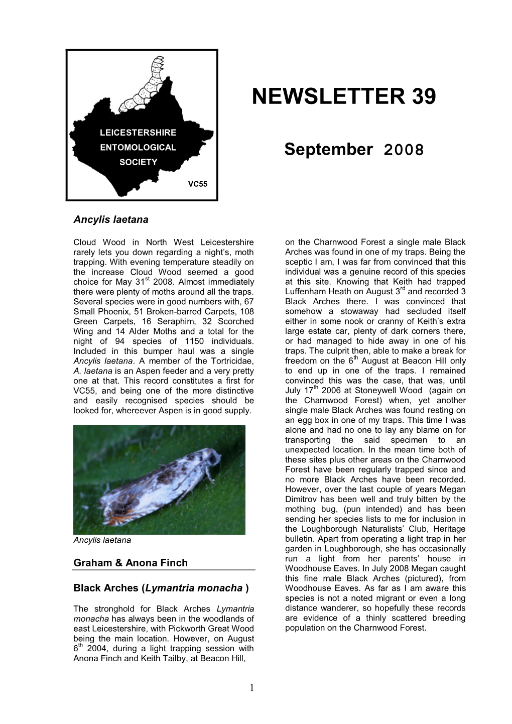 September 2008 SOCIETY