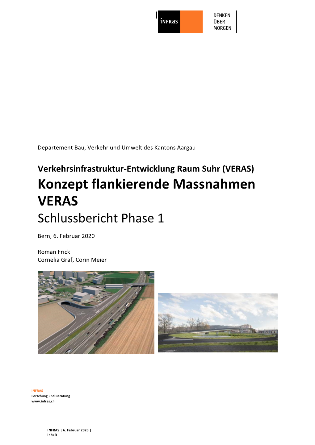 Konzept Flankierende Massnahmen VERAS Schlussbericht Phase 1