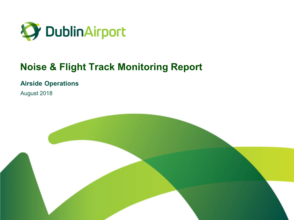 Noise & Flight Track Monitoring Report