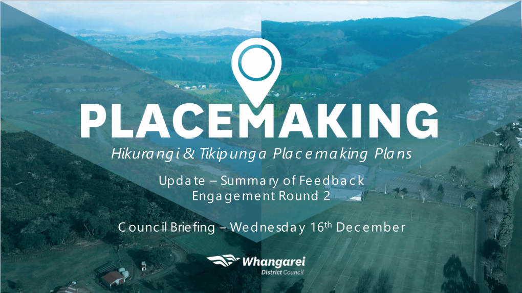 Hikurangi & Tikipunga Placemaking Plans
