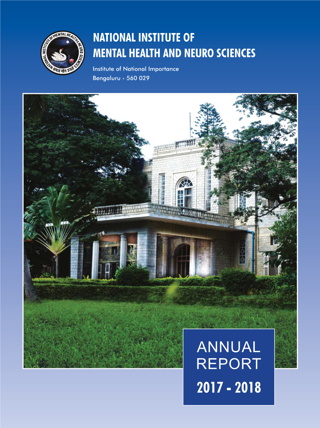 NIMHANS-Annual-Report-2017-18