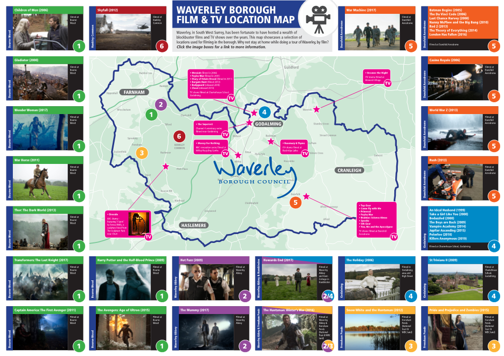 Waverley Borough Film & Tv Location