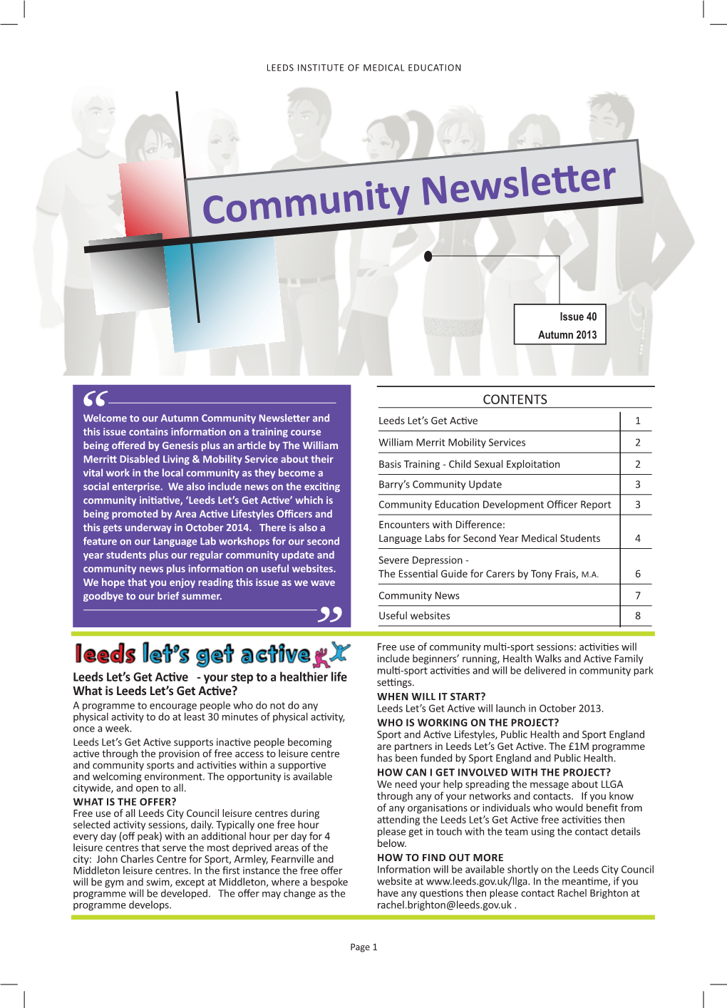 MEU Community Newsletter Issue 40