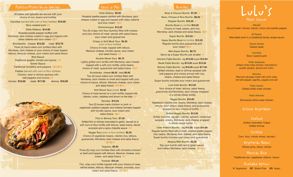 Download Our Menu