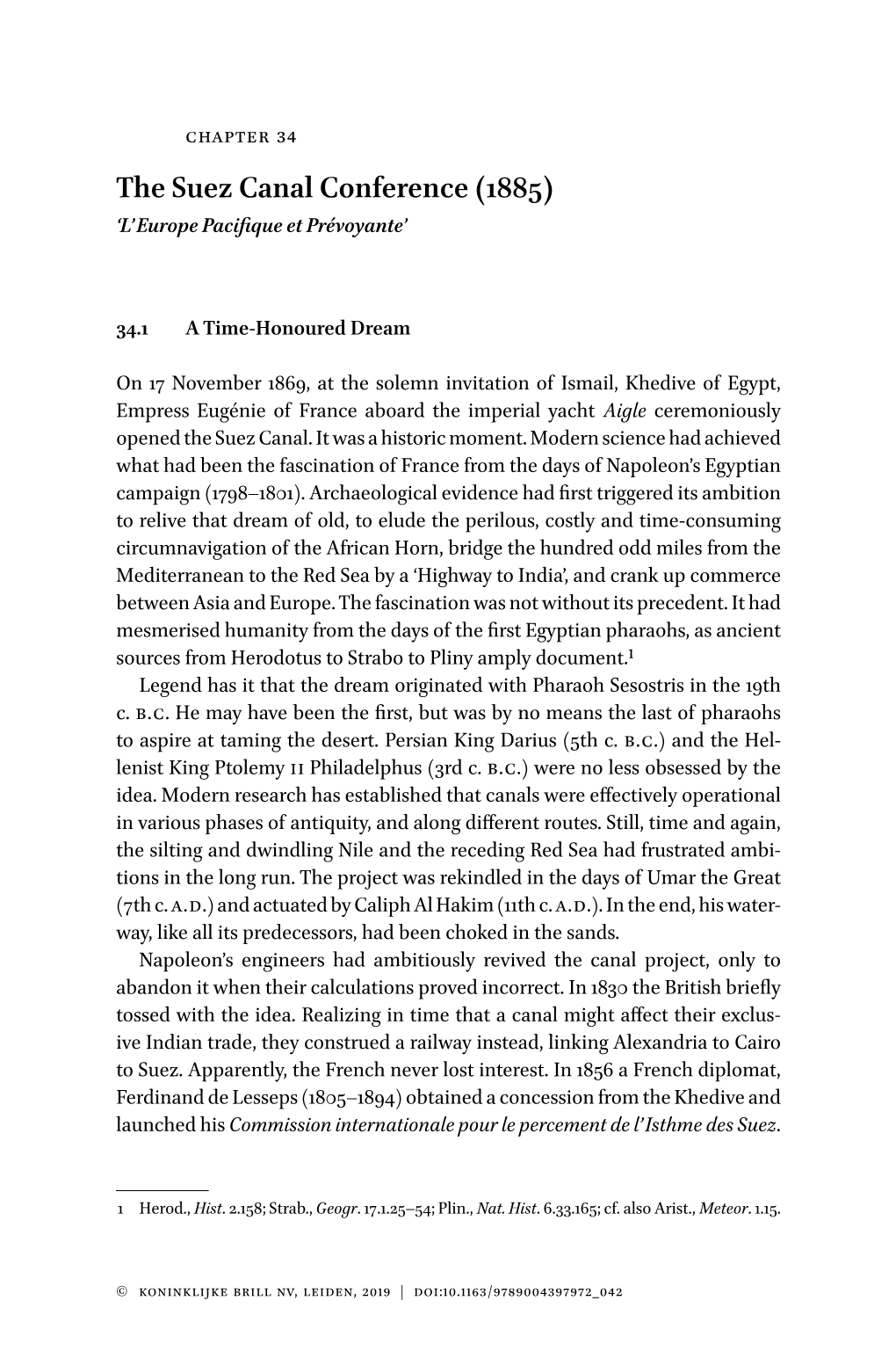 The Suez Canal Conference (1885) ‘L’Europe Pacifique Et Prévoyante’