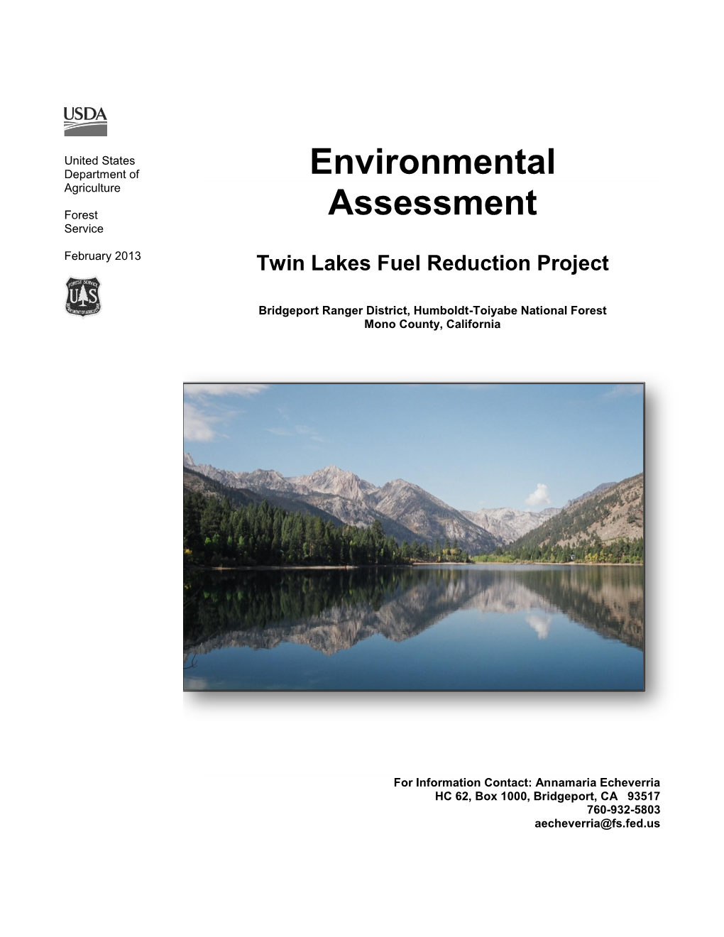 Environmental Assessment