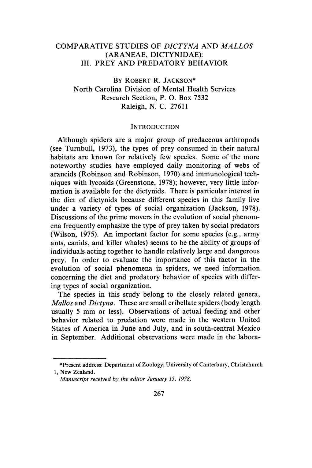 Comparative Studies of Dictyna and Mallos (Araneae, Dictynidae): Iii