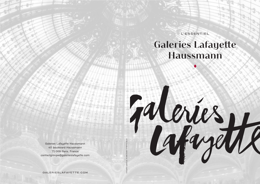 Galeries Lafayette Haussmann ♦