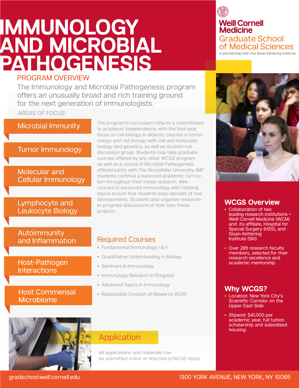 Immunology and Microbial Pathogenesis Program Offers an Unusually Broad and Rich Training Ground for the Next Generation of Immunologists