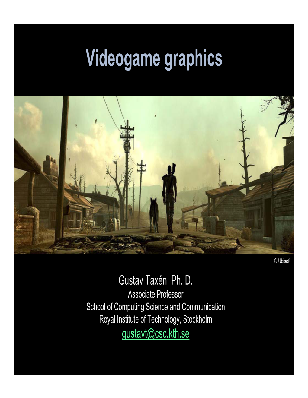 Videogame Graphics