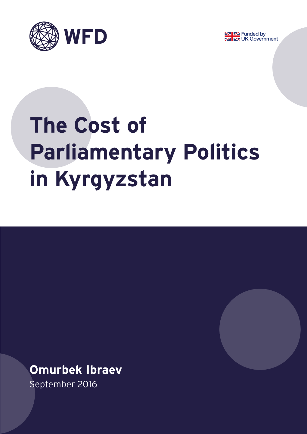 The Cost of Parliamentary Politics in Kyrgyzstan