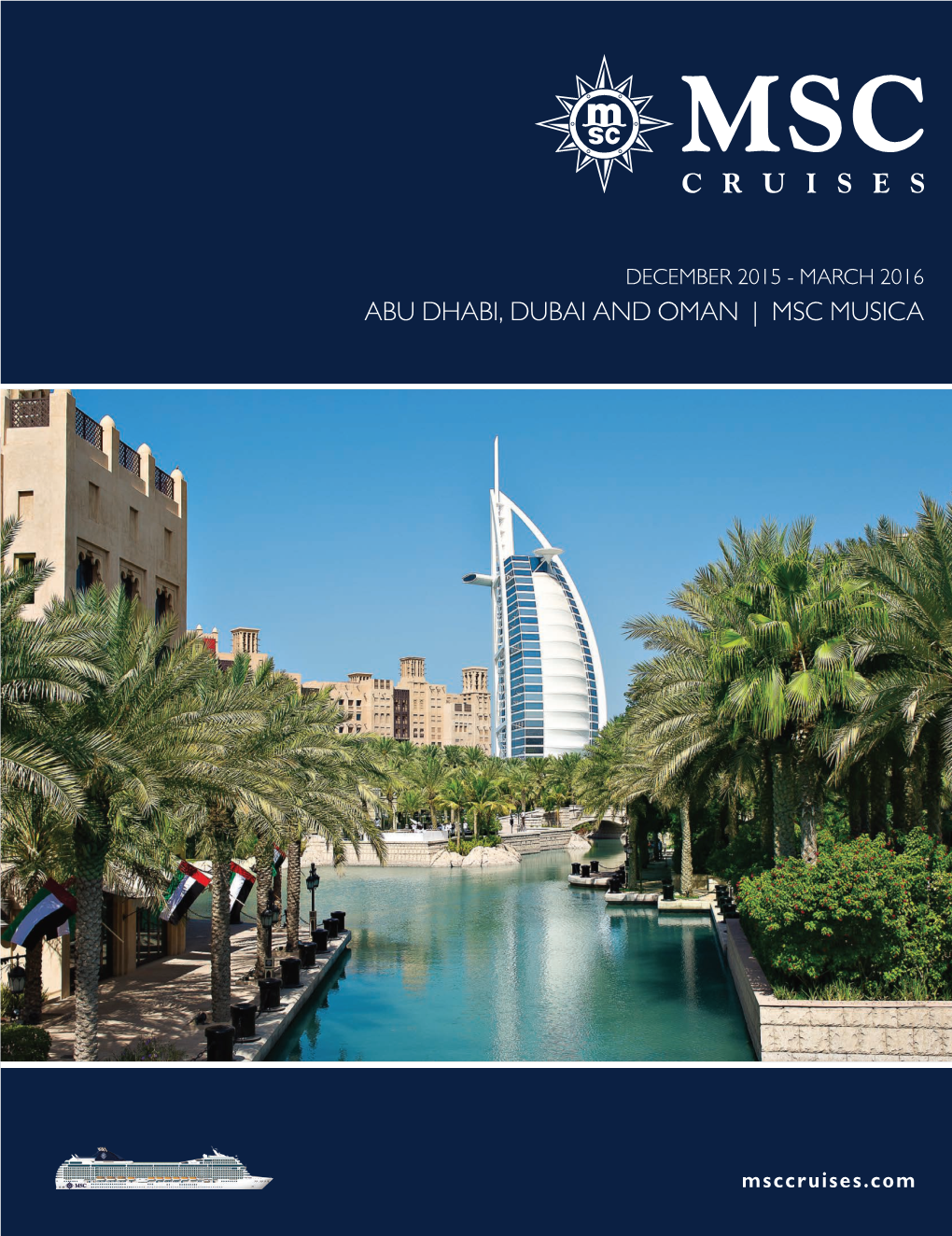 Abu Dhabi, Dubai and Oman | Msc Musica