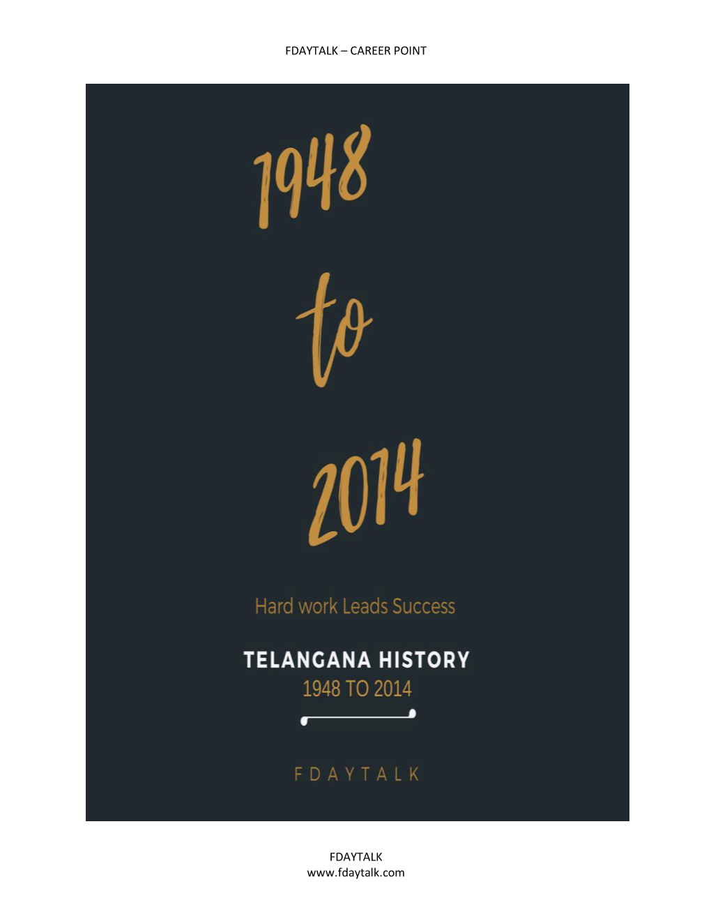 Telangana History