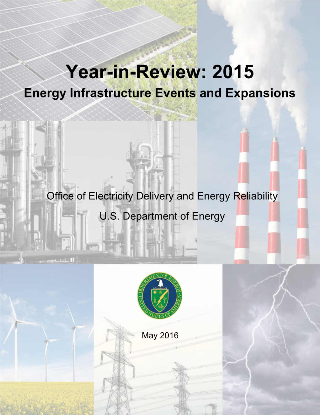 2015 Year-In-Review I 2015 YIR for Further Information