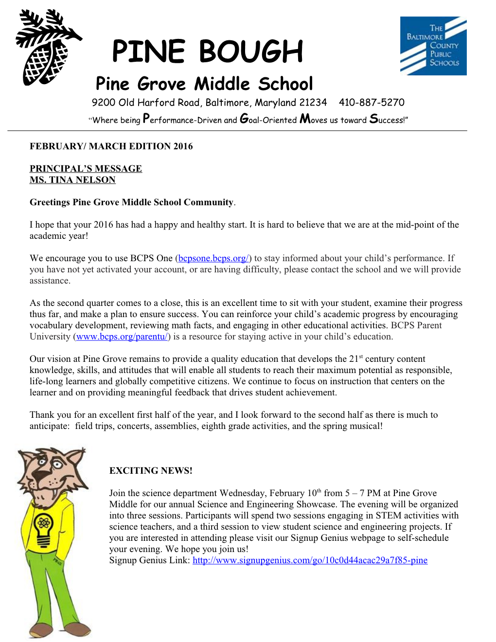 Pine Grove Middle School