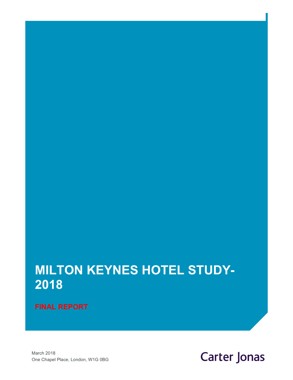 MK Hotel Study (March 2018)