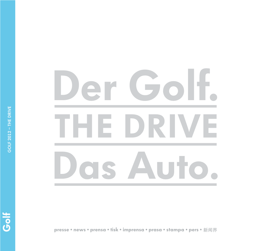 GOLF 2012 – the DRIVE Der Golf