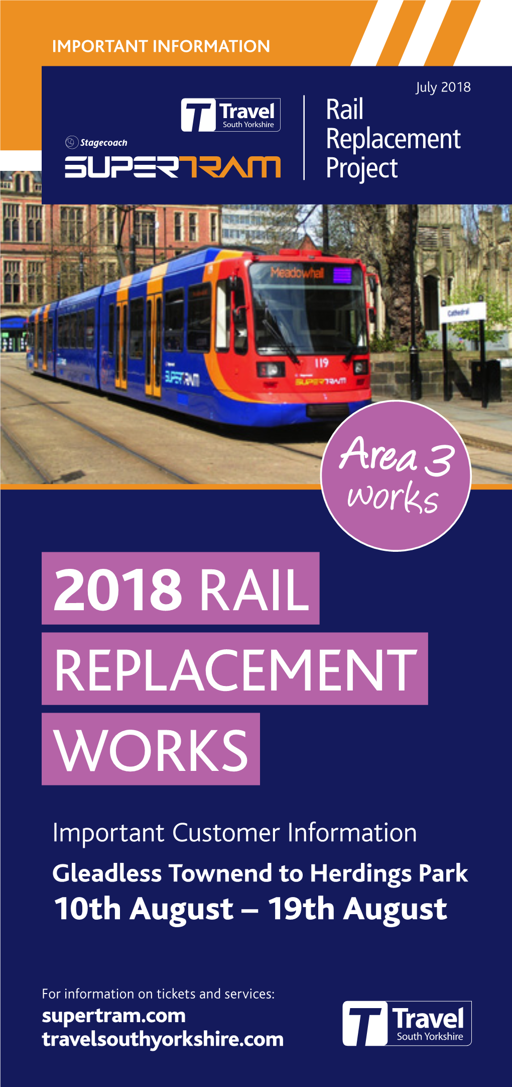 Works Replacement 2018 Rail