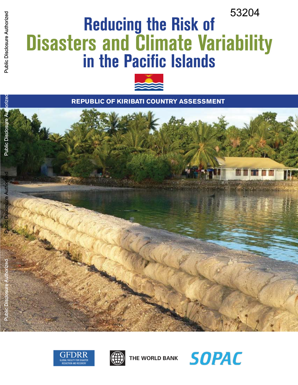 Disasters and Climate Variability in the Pacific Islands Public Disclosure Authorized