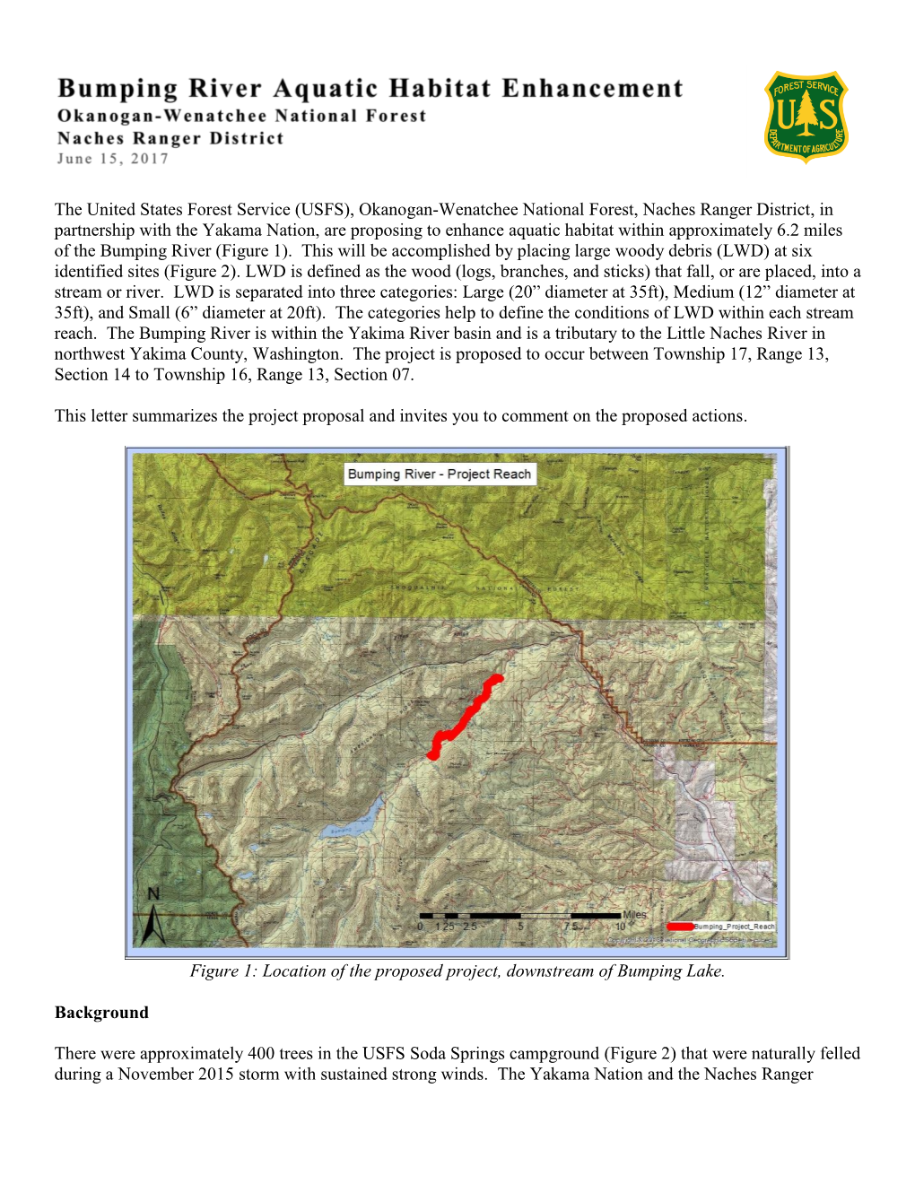 Okanogan-Wenatchee National Forest, Naches Ranger District, in Partnership with The
