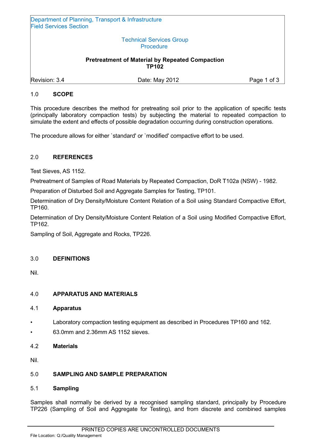 Department of Planning, Transport & Infrastructure s1