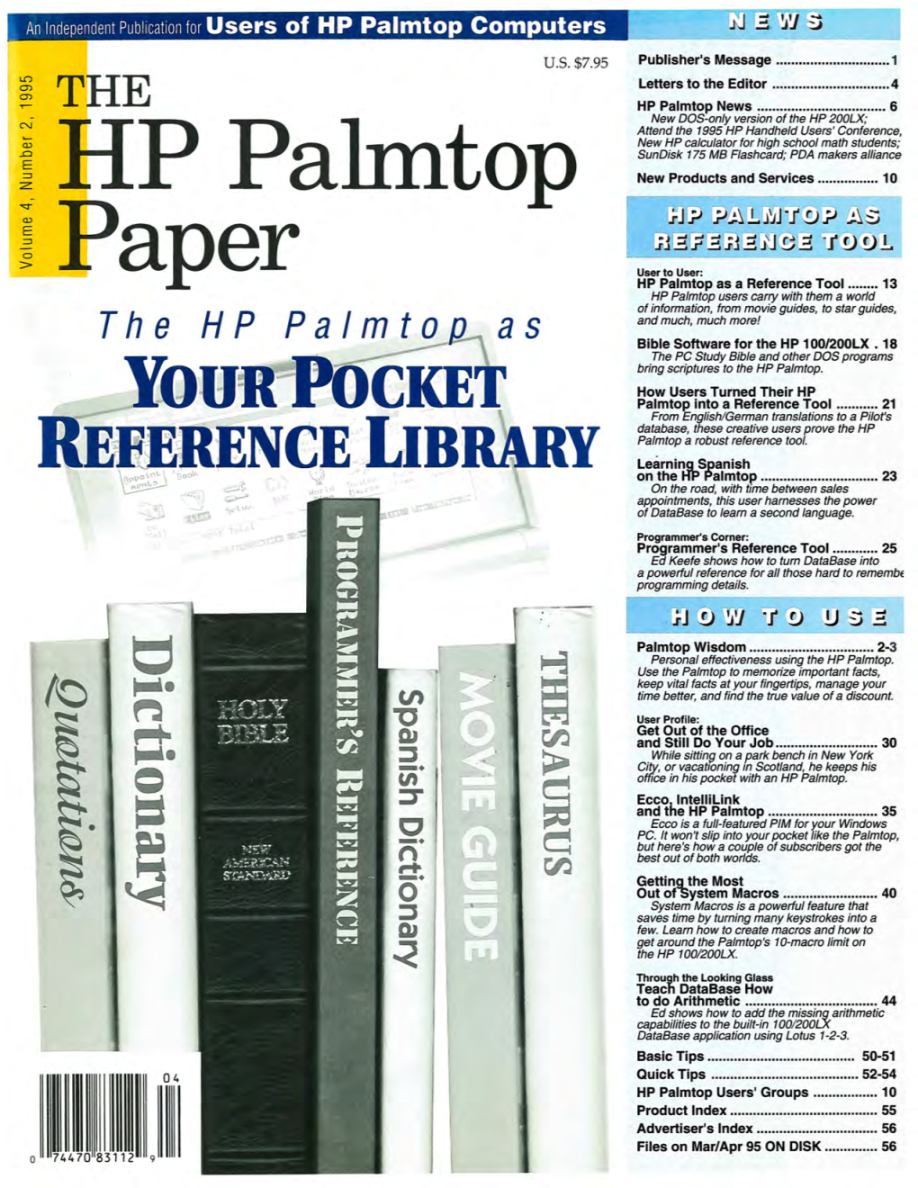 P Palmtop Paper
