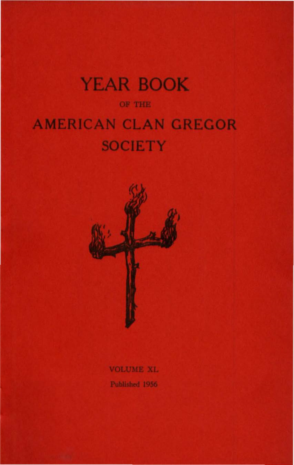 American Clan Gregor Society INCORPORAT ED