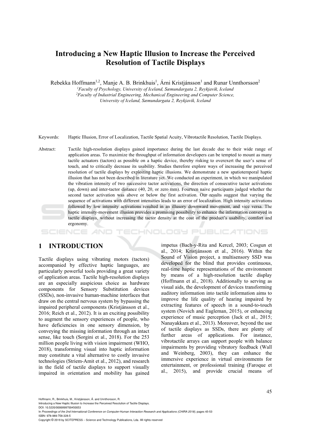 Introducing a New Haptic Illusion to Increase the Perceived Resolution of Tactile Displays