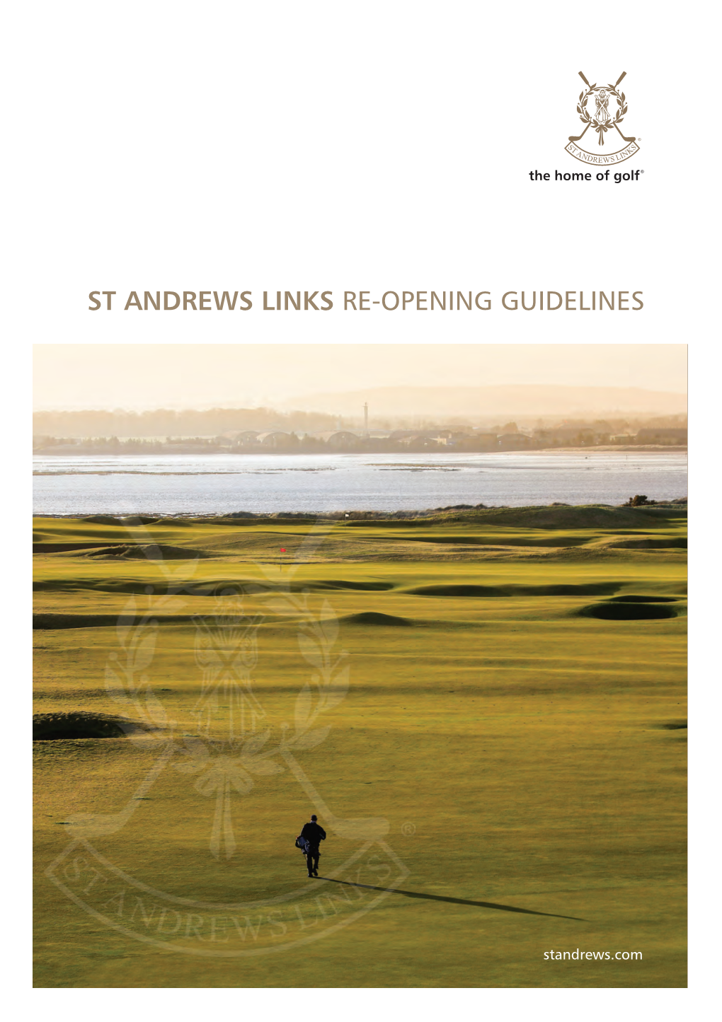 St Andrews Links Re-Opening Guidelines