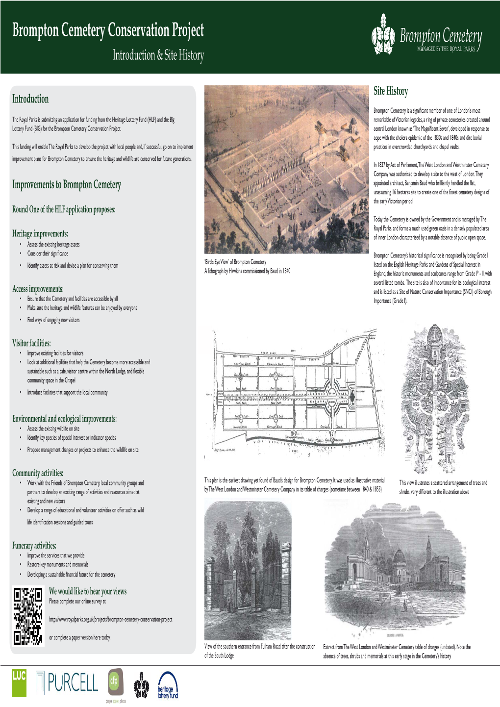Brompton Cemetery Conservation Project Introduction & Site History