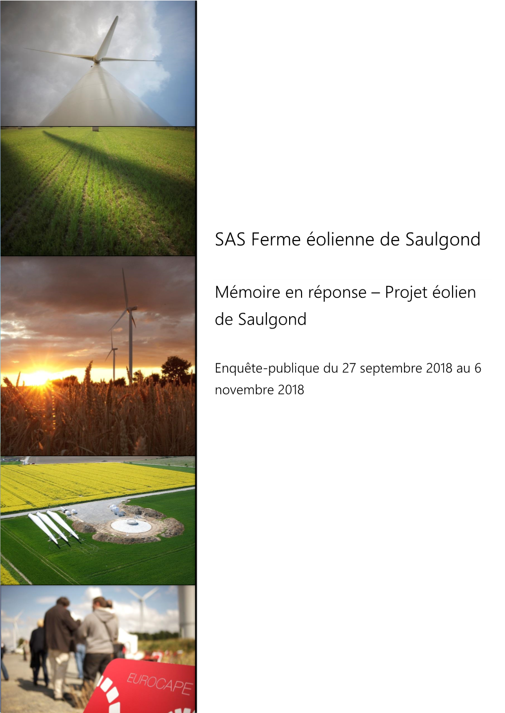 Projet Éolien De Saulgond