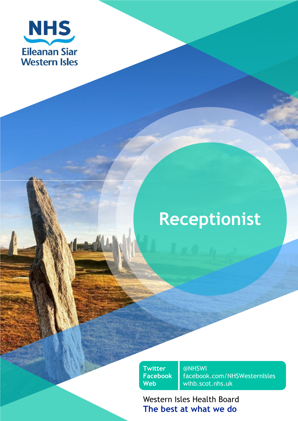 NHS Western Isles Receptionist