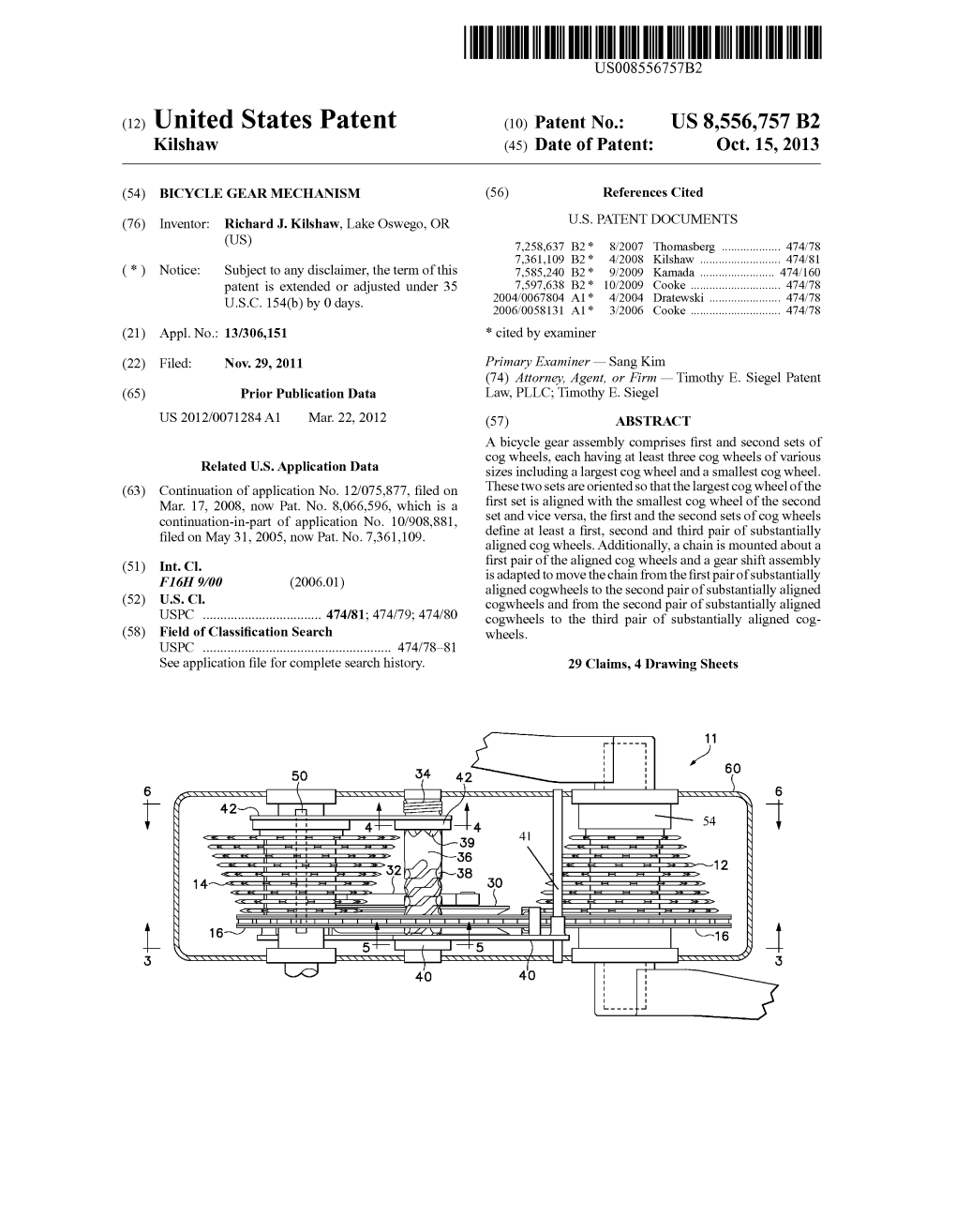 (12) United States Patent (10) Patent No.: US 8,556,757 B2 Kilshaw (45) Date of Patent: Oct