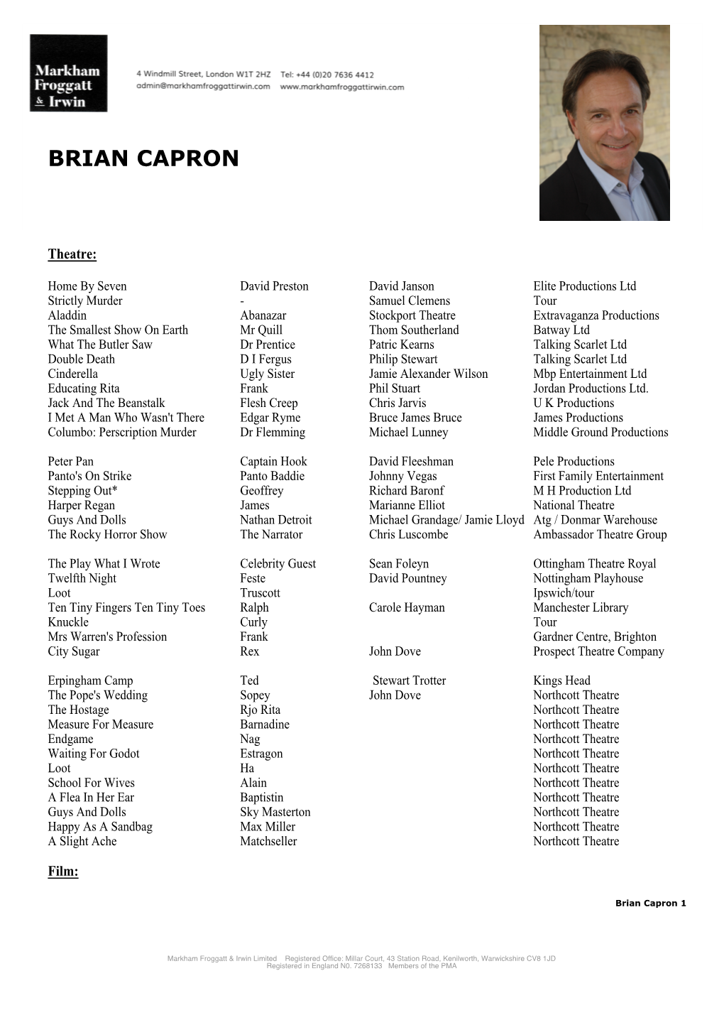 Brian Capron