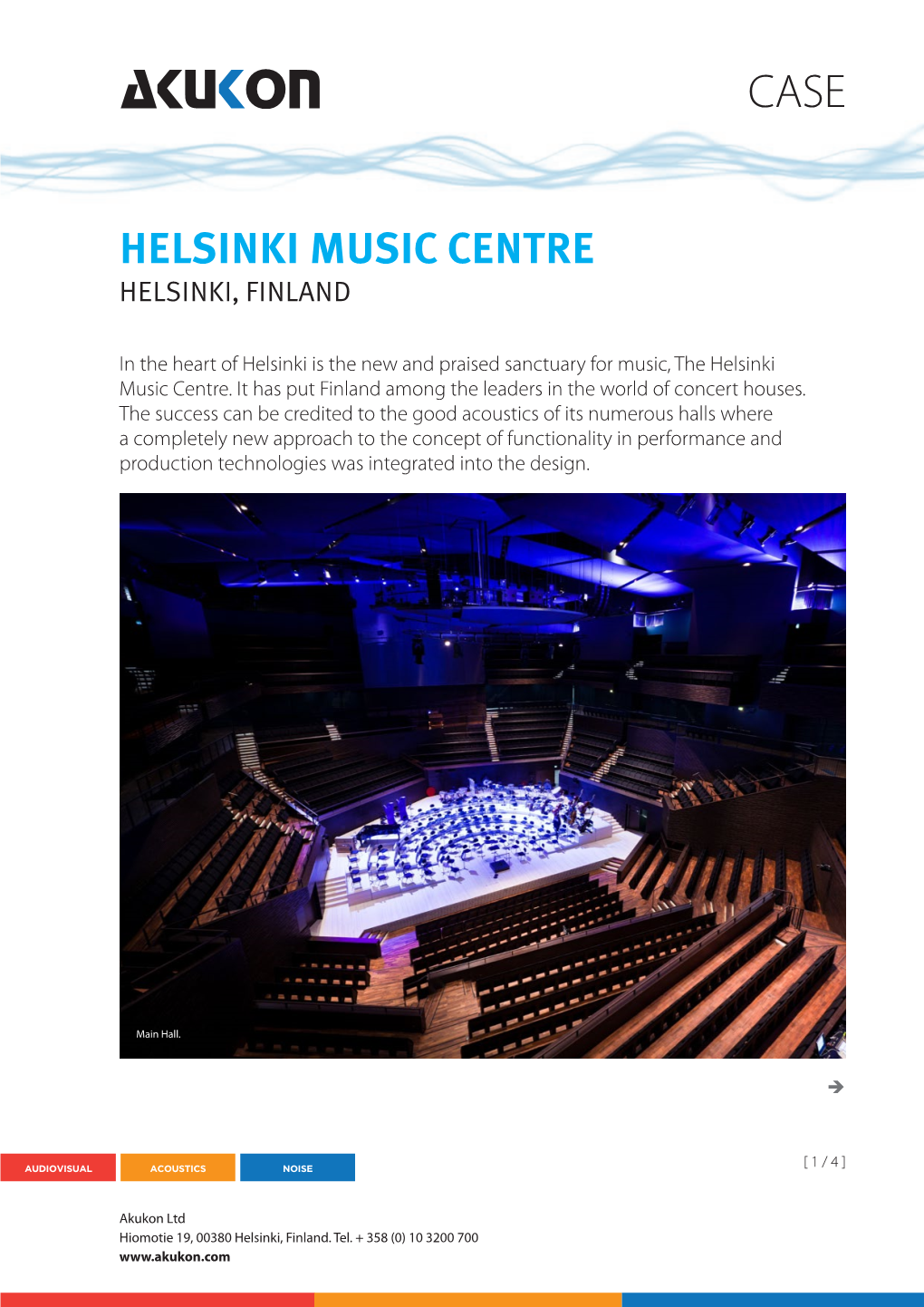 Helsinki Music Centre Helsinki, Finland