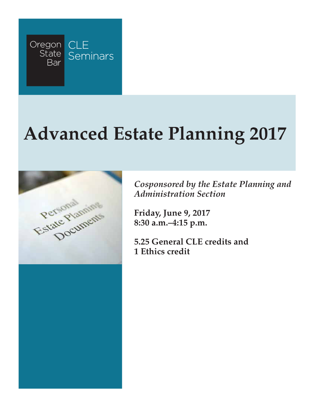 Advanced Estate Planning 2017