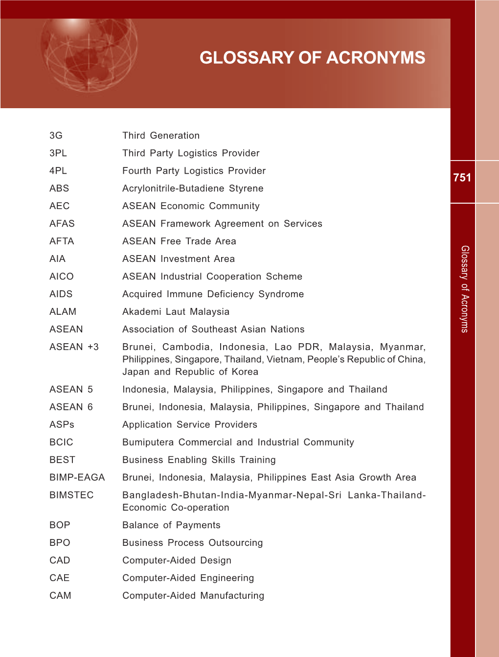 Glossary of Acronyms and Terms