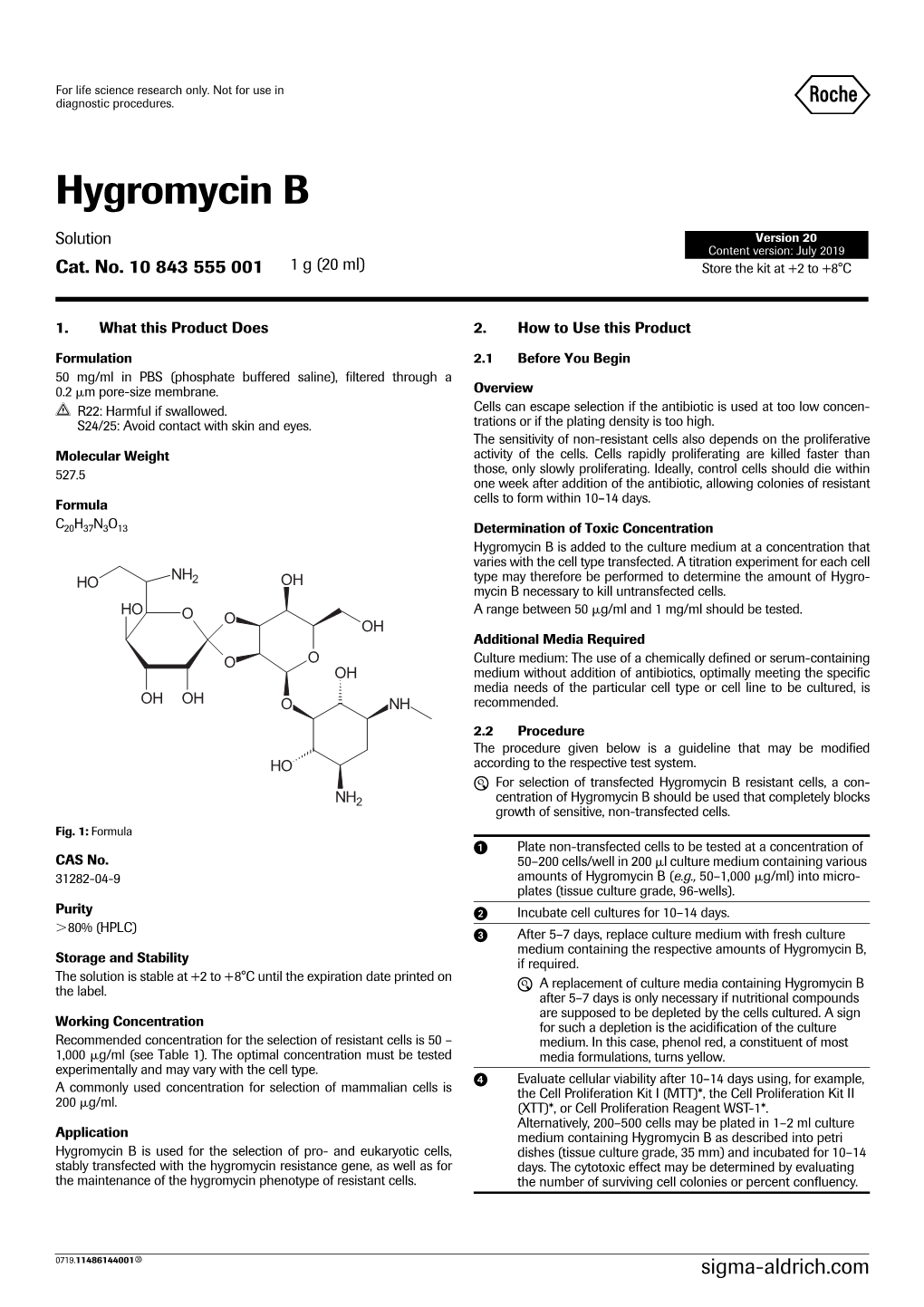 Hygromycin B