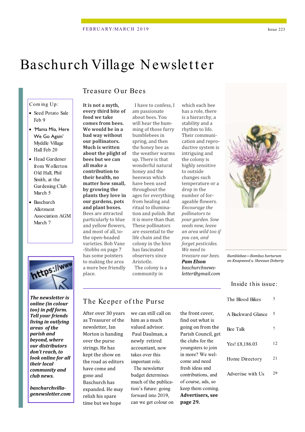 Baschurch Village Newsletter