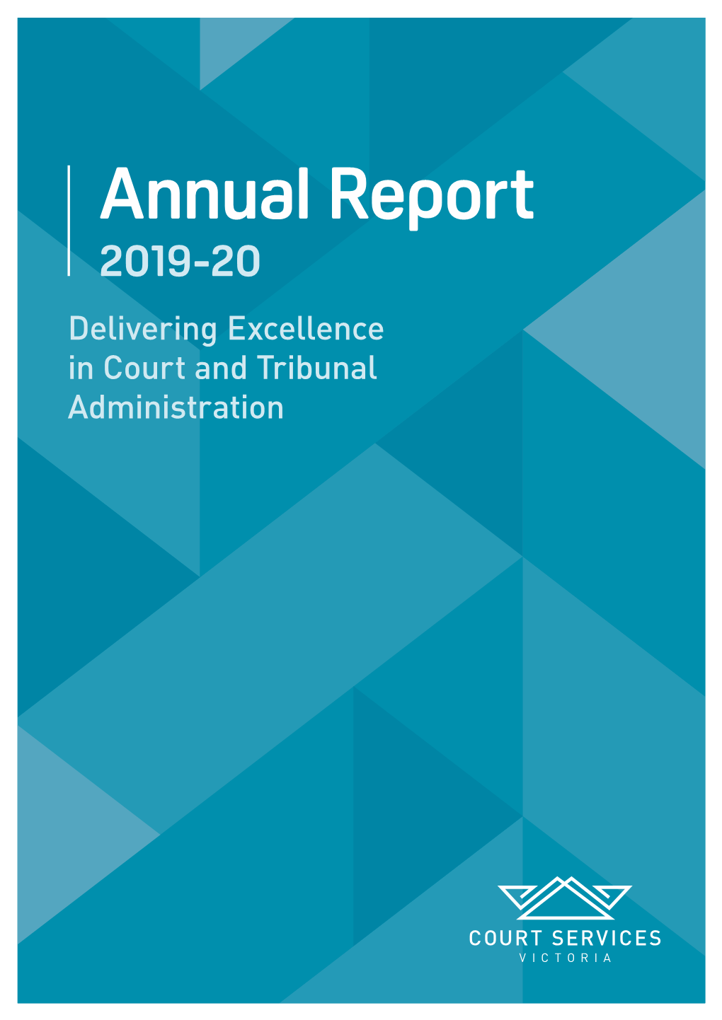 Court Services Victoria Annual Report 2019-20