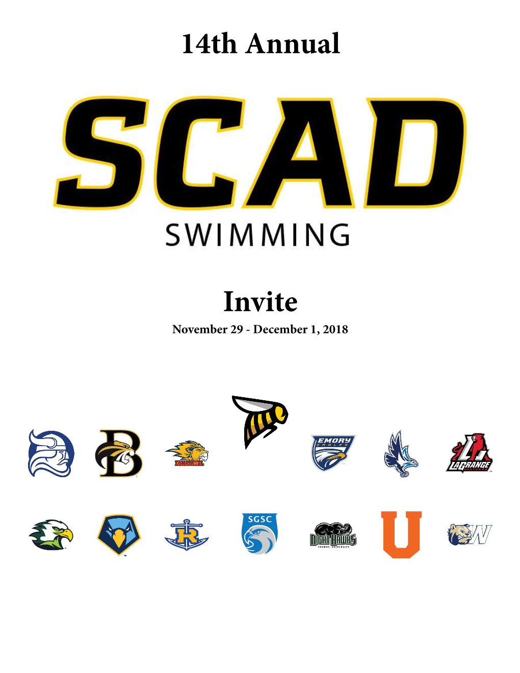 SWIM18-19 SCAD Invite.Indd